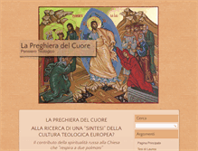 Tablet Screenshot of lapreghieradelcuore.com